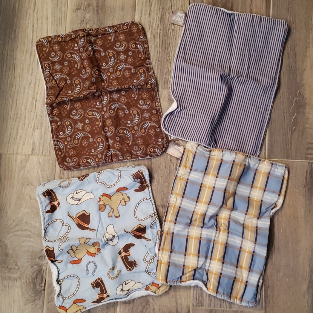 Baby burb rags